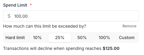 limit flexibility