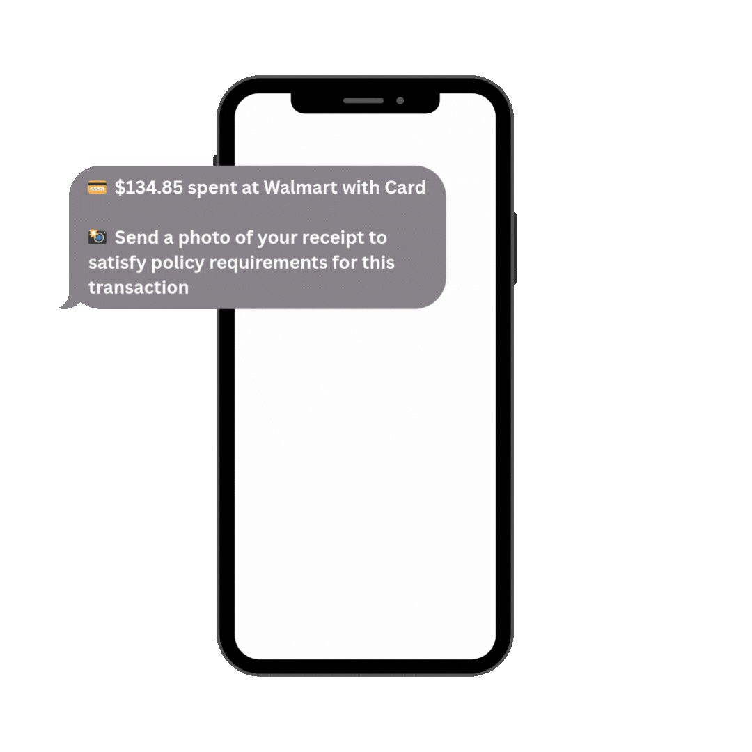 Text Receipt Collection